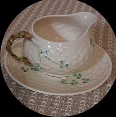 Vintage Irish Parian China From Belleek Pottery Ireland 13piece Variety Lot Mint