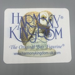 Harmony Kingdom Original Box Figurine United Kingdom Computer Mouse Pad Owl