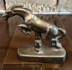 Nuart Creations Jumping Horse Cast Metal Bookends Art Deco Pair Book End
