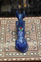 Lapis Lazuli Anubis Statue Ancient Egyptian Antiques God Sculpture Figurine