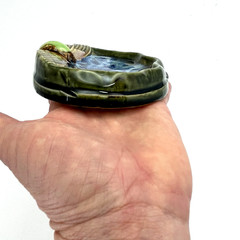 Anthropologie Art Nouveau Style Dragonfly Soap Trinket Dish