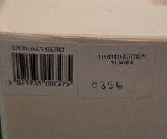 Lilliput Lane Leonora’s Secret Ltd Ed 356/2500 Box Deeds Certificate Book