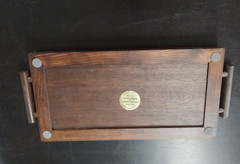 Norway Oslo Wood Serving Tray Souvenir Handles Home Decor Collectible Decorative