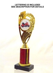 MOTORCYCLE TROPHY MOTORCYCLE SHOW AWARD THREE WHEEL MOTORCYCLE 8 COLORS ##3