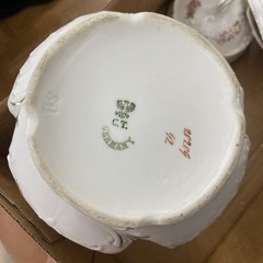 Carl Tielsch (C.T.) Altwasser porcelain from Silesia, Germany. Condensed milk