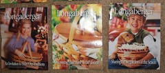 1999 LONGABERGER ~ 2 Wish Lists Catalogs & 5 Flyers ~ NEW