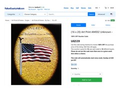 (16 x 20) Art Print AM002 Unknown