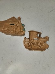 Burwood Amish Buggy Country Scene Wall Decor Homco Home Interiors Set Of 2