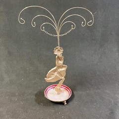 Marilyn Monroe Jewelry Display Stand White Dress Blowing Seven Year Itch 13″Tall