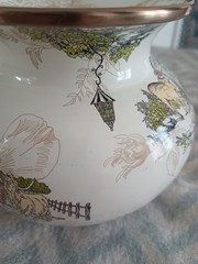 Retired Mackenzie Childs Aurora Enamel Medium Vase
