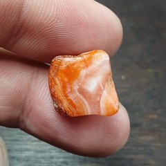 Antique Carnelian Agate Beads: Pre-1400 Afghanistan Stone Collectible