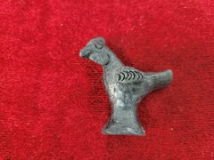 Vintage Clay Rooster Whistle (?) Unknown origin