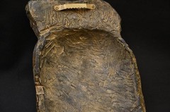 Egyptian Hathor Mask Sculpture Ancient Egyptian Antiques Face and Solid Stone BC