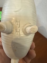 Vintage Fitz & Floyd Footed Nautilus Shell Planter Vase Beach Decor Japan
