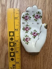 An Trice Hand-Painted Trinket Dish Ring Dish Jewelry Holder