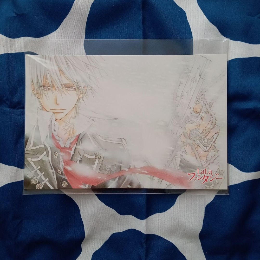 Vampire Knight Illustration Card LaLa Fantasy Bonus, Japanese Anime Art