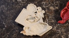 Vintage HOMCO Interiors Kitchen Decor w/ Apples, Pie and Sunflowers #7626 #3733