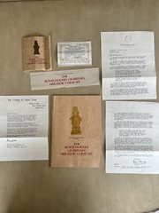 Rare 1982 franklin mint Royal Houses Britain heraldic chess set Orig Certificate
