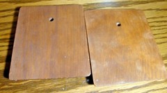 Vtg Rare Find 1970’s Wooden Pictures Plaques Boy & Girl~Nursery Child Decor 594