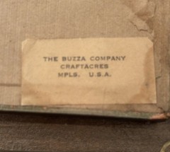 BUZZA COMPANY 1920s VICTORIAN SILHOUETTE VINTAGE LOT OF 3 CRAFTACRES FRAMED 4X4