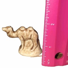 ￼Wade whimsy figurine England Tea rose Brown Camel Fun