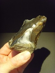 Lower Paleolithic – Faceted Acheulean scraper. c.450,000 BP.