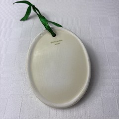 St. Patrick Wall Hanging Ceramic Ornament Ireland – Liffrey Artefacts – Vintage