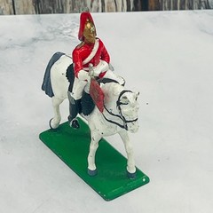 VTG W. Britains 1988 Life Guard Mounted Trumpeter British Toy Soldier England