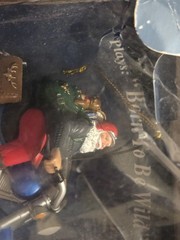 Santa On Motorcycle Musical Ornamental Signature Collection Born To Be Wild Xmas