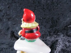 Belleek Irish Vintage RARE! Leprechaun Painted 5-1/4” Elf, Knome 3rd Green Mark