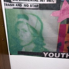Sonic Youth Pleasures Wall Banner – Experimental Jet Set Cover Tapestry