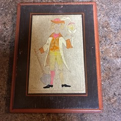 (8) Very Rare Italian Artisan Antiqued Florentine Plaques Size Approx 8×6 & 6×5