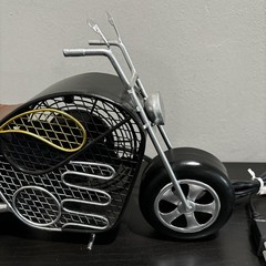 Deco Breeze FAN Motorcycle Bike Vintage Excellent Condition Black Working 14×10