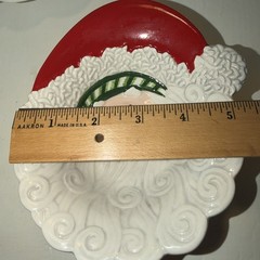 Vintage Fitz And Floyd “Stocking Stuffers”3 Piece Dish Set