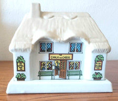 The Village Stores by Wade Staffordshire THE CHALK and CHEESE 2 Piece Set