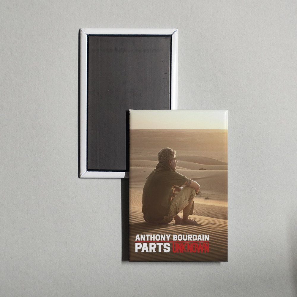 Anthony Bourdain Parts Unknown Mini TV Show Poster Fridge Locker Magnet