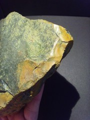 Lower Paleolithic – Enormous Acheulean Planular scraper/ chopper c.500,000 BP.