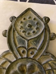 Set Of 3 Vintage Resin Celtic Religious Crosses Wall Hanging 10×6.75”