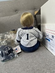 ⚾NIB 1999 Danbury Mint Joey The Littlest Bronx Bomber NY Yankees Collectible