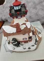 Harbour Lights Christmas 2000~Hereford Inlet New Jersey #710~Signed