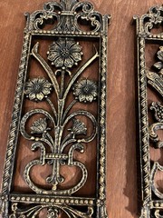Homco 7368 Wall Decor William Morris Thistle Floral 1975 Set Of 2