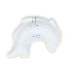 Blue & White Ceramic 6″ Fish Wall Hanging By Sigma The Tastesetter Vintage Decor