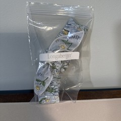 Longaberger Medium Garter-Daisy Fabric accessory.