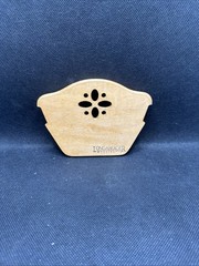 Longaberger Classic Stain Bread Basket divider Mint condition