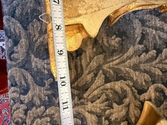 Vintage Italian Neoclassical Gilt Wood Wall Bracket Decoration