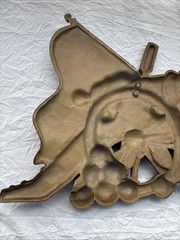 1967 Sexton Revolutionary War Cannon 13 Star Flag Metal Wall Decor