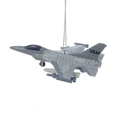 Kurt Adler 4 25″ Resin Air Force Jet Ornament