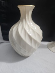Lenox Vases 24kt Gold Made in USA Lot of 6 pcs