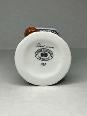 Vintage Atelier De Lemoges France Trinket Dish Bird House Hand Painted Porcelain