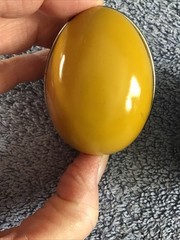 Vtg Tin Metal Egg Candy Containers RABBIT CHICK Murray Allen SWITZERLAND Lot 2
